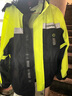 摩多狼（MOTOWOLF）摩托車分體式雨衣雨褲套裝電動車防水雨服摩旅機車騎行全身防暴雨 熒光黃[前后警示燈/帶鞋套] M碼[內(nèi)透氣不悶熱]130斤左右 曬單實拍圖