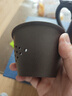 百年利永 宜興紫砂蓋杯純?nèi)止ぴV紫泥龍珠隔倉杯茶水分離杯辦公泡茶杯 曬單實拍圖