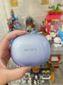 日本進(jìn)口適用Sony索尼藍(lán)牙耳機(jī)掛耳式防汗運動降噪重低音超強(qiáng)續(xù)航 海鹽藍(lán) 曬單實拍圖