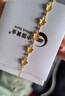 中國黃金（CHINA GOLD）黃金手鏈女足金花海金手飾純金首飾七夕情人節生日禮物送女友老婆 足金花海手鏈 約5.5g 曬單實(shí)拍圖