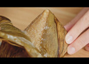 五芳齋粽子中華老字號嘉興特產(chǎn)加熱即食潤香豆沙粽禮袋100克*6只 曬單實(shí)拍圖