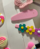 加恩倍兒童多巴胺發(fā)夾寶寶可愛小發(fā)卡劉海夾女童bb夾頭飾蝴蝶結(jié)發(fā)飾 粉花14件套 曬單實(shí)拍圖