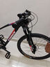 千里達(dá)（TRINX） X7鋁合金山地車(chē)自行車(chē)禧瑪諾22速線(xiàn)控氣叉油剎成人男女單車(chē) X7 ELITE啞黑藍(lán)紅 -筒軸 27.5*16英寸 曬單實(shí)拍圖