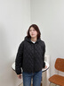 波司登25年輕薄羽絨服女短款90絨連帽菱格保暖外套B250135316 曬單實拍圖