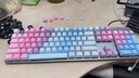 羅技（Logitech）K845機(jī)械鍵盤(pán) 有線(xiàn)鍵盤(pán) 辦公電腦打字鍵盤(pán)  電競(jìng)游戲發(fā)光全尺寸個(gè)性化定制鍵帽 羅技K845紅軸 藍(lán)色妖姬 曬單實(shí)拍圖