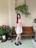 栢啟歆包頭半拖鞋女夏季外穿涼鞋方頭粗跟法式氣質(zhì)配裙子一腳蹬懶人鞋 方頭粗跟半拖鞋【米白】 36 曬單實(shí)拍圖
