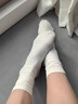 佰姿緣無(wú)骨襪子女純棉夏季中筒防臭配樂(lè )福鞋專(zhuān)用月子襪產(chǎn)后薄款堆堆襪子 【3雙】3白色【免費試穿一雙】 均碼 【抗起球/賽絡(luò )紡工藝】均碼 曬單實(shí)拍圖
