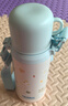膳魔師保溫杯兒童出行便攜膳魔師直飲吸管杯大水壺學(xué)生600ml粉藍(lán) 曬單實(shí)拍圖