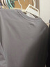 森馬（Semir）短袖T恤男純棉修身25夏純色內搭男士t恤百搭109925100101 曬單實拍圖