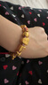 周生生足金串珠虎頭鞋黃金轉(zhuǎn)運(yùn)珠Charme十二生肖90049C定價(jià) 曬單實(shí)拍圖