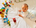 babycare嬰兒春夏款四季通用分腿睡袋短袖防踢被小睡象鯨魚樂車2層80碼 曬單實(shí)拍圖