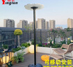 櫻倫太陽能燈庭院燈路燈戶外景觀露臺可移動別墅花園落地露營照明路燈 2.2米高可移動配52CM祥云燈具 曬單實拍圖