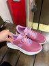 斯凱奇（Skechers）女鞋秋季緩震健步鞋厚底增高休閑運動鞋跑步鞋125641 粉紅色/PNK 37 曬單實拍圖