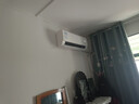 美的空調(diào) 大1.5匹 酷省電 新一級能效 變頻冷暖 省電壁掛式臥室掛機 國家補貼 KFR-35GW/N8KS1-1  曬單實拍圖