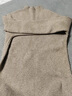 皮爾卡丹（pierre cardin）半高領(lǐng)針織打底衫女秋冬2025新款內(nèi)搭遮肚子顯瘦上衣大碼加厚毛衣 原絨駝 M (90-105斤) 曬單實(shí)拍圖