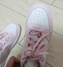 耐克（NIKE）官方酷菠蘿男女童COURT大童運動鞋秋季板鞋低幫DV5456 127帆白/大學灰/塵光子色/熱情紅 38.5 曬單實拍圖