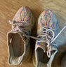 阿迪達(dá)斯Yeezy350暴龍獸椰子夏日透氣男女運動休閑鞋GW3773 38 曬單實拍圖