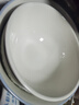 靚佳純白陶瓷面碗8英寸2個(gè)裝 湯碗 加厚防燙  大碗 拌面碗 泡面碗 曬單實(shí)拍圖