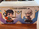 英雄聯(lián)盟LOL手辦絕版艾克金克斯阿卡麗凱南光輝公仔手辦擺件 車載 玉劍傳說-刀妹男刀 彩盒裝防偽卡 中號(hào) 曬單實(shí)拍圖