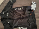 EVR騎行服男夏季短袖自行車夜騎反光標透氣抑菌上衣高彈輕薄Explore 玄黑色-夜騎反光標 M 曬單實拍圖