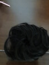 慕斯佰美丸子頭假發(fā)圈真發(fā)假發(fā)發(fā)圈時(shí)尚頭飾女士盤(pán)發(fā)卷花苞真頭發(fā)女發(fā)圈 直發(fā)圈 自然色【真人發(fā)絲】 約17g 曬單實(shí)拍圖