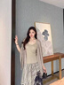 SNYDER WEAR新款開(kāi)衫夏季薄款女裝老錢風(fēng)上衣外套防曬開(kāi)衫斗篷空調(diào)針織開(kāi)衫女 淺灰棕 薄款 均碼 建議80-140斤以內(nèi) 曬單實(shí)拍圖