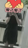 VEGA CHANG連衣裙女2025新款夏新款極簡風(fēng)不規(guī)則裙擺收腰顯瘦小個子連衣短裙 晨霧灰 M 曬單實(shí)拍圖