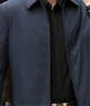 皮爾卡丹（pierre cardin）中年男士夾克衫休閑寬松短款翻領(lǐng)上衣爸爸裝外套加肥加大碼 深藍色 180/XL 曬單實(shí)拍圖