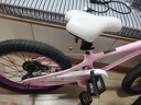 優(yōu)貝（RoyalBaby）兒童自行車5-9歲男女學生通勤鎂合金單車月亮系列 宇航員18寸粉色 曬單實拍圖