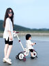 飛鴿兒童三輪車(chē)腳踏車(chē)一車(chē)五用平衡車(chē)1-3-6歲小孩自行車(chē)寶寶遛娃推車(chē) 櫻桃紅 五合一 帶推把 音樂(lè )燈光 兒童節生日周歲禮物 曬單實(shí)拍圖