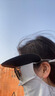 目丸冰絲遮陽(yáng)面罩女夏季防紫外線(xiàn)騎車(chē)護脖子防曬帽口罩一體薄款臉基尼 月光灰-護頸款 曬單實(shí)拍圖