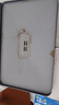 ORTOR茶盤儲(chǔ)水式家用茶杯托盤雙層瀝水果盤水杯盤不銹鋼瀝水盤茶 中號(hào)離子灰茶盤（帶排水） 曬單實(shí)拍圖