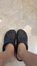 卡駱馳（crocs）男女鞋經(jīng)典洞洞鞋戶(hù)外休閑時(shí)尚潮流沙灘鞋涼拖鞋 10001-001 39-40 曬單實(shí)拍圖