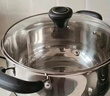 愛(ài)仕達(dá)（ASD）湯鍋 304不銹鋼小蒸鍋 蒸煮一體湯鍋 22CM燃?xì)怆姶艩t通用奶鍋B1-Z 曬單實(shí)拍圖