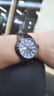 野狼瑞士機芯男士手表氚氣夜光十年鋰電石英表防水運動(dòng)手表男V1021 全黑藍面-藍光 曬單實(shí)拍圖