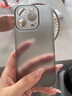 摩斐適用蘋果16pro手機殼iphone16promax可磁吸超薄防摔半透明散熱磨砂女男款贈鋼化膜透黑 曬單實拍圖