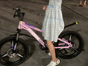鳳凰（Phoenix）兒童山地自行車5-16歲女男孩減震變速20寸粉色 適合身高130-150cm 曬單實(shí)拍圖