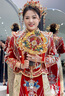 【高檔楠竹扇架+禮盒禮袋包裝】送新娘閨蜜團扇結(jié)婚新娘高級成品diy手工自制材料包雙面喜扇秀禾扇子中國風(fēng) 5號款【雙面雙色】 材料包【diy】x團扇+木質(zhì)透明禮盒 曬單實拍圖