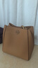 Tory Burch 湯麗柏琦 MCGRAW單肩變形水桶包女包TB 158499 提拉米蘇色 227 OS 曬單實(shí)拍圖