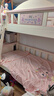 高端兒童全棉床上四件套100純棉可愛(ài)女孩卡通床品被套床單三件套4 花朵貝貝 1.2m 床單款 三件套： 被套150x200 曬單實(shí)拍圖