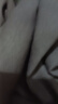 皮爾卡丹（pierre cardin）半高領(lǐng)白色冰絲針織短袖T恤女夏季小個(gè)子寬松短款正肩圓領(lǐng)上衣服 黑色【寬松/設(shè)計(jì)感小眾/甜辣小上 M (95-105斤) 曬單實(shí)拍圖