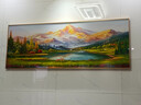 佐羅曼客廳裝飾畫沙發(fā)背景墻掛畫2025最新款山水畫風景辦公室掛畫掛墻壁 A-聚寶盆-【熱賣款】 240x80(適合3.0-3.5米沙發(fā))晶瓷 曬單實拍圖
