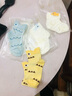 貝比嬰兒襪子夏季薄款純棉a類嬰幼兒寶寶夏天春秋新生兒中筒襪不勒腿 曬單實拍圖
