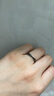 莫比烏斯環(huán)情侶對戒指男生女生疊戴簡約開口可調(diào)節(jié)情人節(jié)禮物520 【1枚】黑色 開口可調(diào)節(jié) 曬單實拍圖