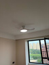 TCL全光譜護眼風(fēng)扇燈客廳吊扇燈餐廳燈風(fēng)扇一體電風(fēng)扇吊燈 吸頂白色-42寸三葉-變頻-遙控 曬單實拍圖