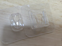 妙馨思無(wú)痕子母扣粘貼片免打孔插排固定器透明掛鉤強(qiáng)力貼免釘膠壁掛卡扣 曬單實(shí)拍圖