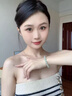 ALLOVE淺水晴和田玉手串女轉(zhuǎn)運(yùn)珠手鏈七夕情人節(jié)禮物送女朋友老婆生日 曬單實(shí)拍圖