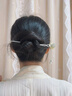 傾愛銀發(fā)簪女流蘇發(fā)釵步搖簪子漢服風盤發(fā)發(fā)飾情人節(jié)七夕禮物送女友 曬單實拍圖