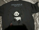 杰克·瓊斯（JACK&JONES） 百搭潮流胸前肌理感膠印背后熊貓圖案T恤短袖上衣男裝225201093 曬單實(shí)拍圖
