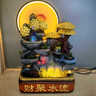 沛致小型開(kāi)業(yè)喬遷送禮風(fēng)水輪循環(huán)流水器轉(zhuǎn)運(yùn)球聚寶盆家居客廳生財(cái)擺件 八方來(lái)財(cái)聚寶盆小號(hào)普通款 曬單實(shí)拍圖